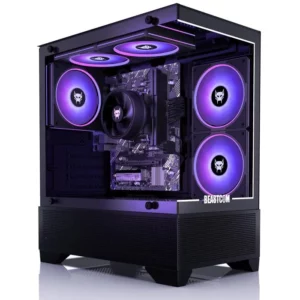 BEASTCOM Q3 | Essential Gaming, PC Gamer, AMD Ryzen 5 3400G 4X4.2 GHz, 4K RX Vega 11, 8 Go RAM, 512 GB SSD,WiFi, Win11