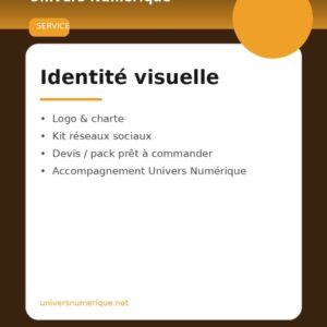 Identité visuelle — Kit de démarrage